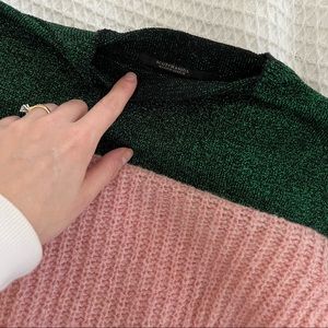 Scotch and soda color block knitted sweater